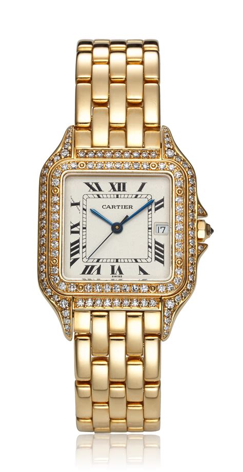 cartier panthère kette|cartier panthere watch with diamonds.